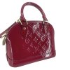 LOUIS VUITTON Alma BB Vernis Bag