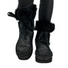 MOU Black Ankle Boot