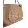 GUCCI GG Nude Soho Shoulder Bag