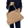 GUCCI GG Nude Soho Shoulder Bag