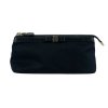 SALVATORE FERRAGAMO Black Cosmetic Clutch