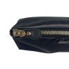 SALVATORE FERRAGAMO Black Cosmetic Clutch