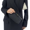 SALVATORE FERRAGAMO Black Cosmetic Clutch