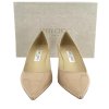 JIMMY CHOO Nude Pumps