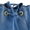 LOUIS VUITTON Noe Epi Leather Blue Shoulder Bag