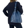LOUIS VUITTON Noe Epi Leather Blue Shoulder Bag