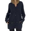 MARINA RINALDI Dark Blue Kardigan