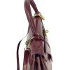 HERMÉS Kelly 32 Burgundy Bag