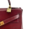 HERMÉS Kelly 32 Burgundy Bag