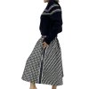 CHRISTIAN DIOR Oblique Midi Skirt
