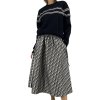 CHRISTIAN DIOR Blue Reversible Sweater