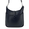 HERMÉS Evelyne 28 Clemence Black Bag