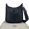 HERMÉS Evelyne 28 Clemence Black Bag
