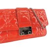 CHRISTIAN DIOR Miss Dior Mini Orange Bag