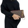LOUIS VUITTON Monogram Canvas Clutch Pochette