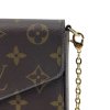 LOUIS VUITTON Felicie Monogram Canvas Pochette