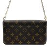 LOUIS VUITTON Felicie Monogram Canvas Pochette