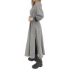 SPORTMAX Long Grey Dress