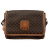 CÉLINE Macadam Brown Crossbody Bag
