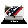 FENDI x FILA Mania White Bag