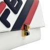 FENDI x FILA Mania White Bag