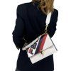 FENDI x FILA Mania White Bag