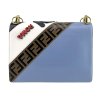 FENDI x FILA Mania White Bag