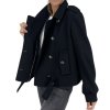 BURBERRY Black Short Coat