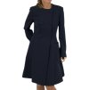CHRISTIAN DIOR Dark Blue Dress/Coat