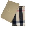 BURBERRY Brown Contrast Check Wool Cape