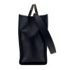 FENDI Sunshine Black Leather Tote Bag