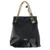 BALENCIAGA Crush Black Bag