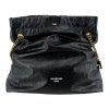 BALENCIAGA Crush Black Bag