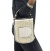 DELVAUX Bucket Cream Tote bag