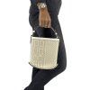 DELVAUX Bucket Cream Tote bag