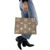 LOUIS VUITTON Onthego Nude Monogram Tote Bag