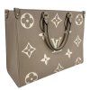 LOUIS VUITTON Onthego Nude Monogram Tote Bag