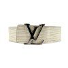LOUIS VUITTON White Epi Leather Belt