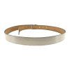 LOUIS VUITTON White Epi Leather Belt