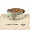 LOUIS VUITTON White Epi Leather Belt