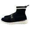LOUIS VUITTON Logo Sock Ankle Boots