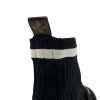 LOUIS VUITTON Logo Sock Ankle Boots