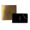 YVES SAINT LAURENT Black Mini Crossbody Clutch