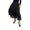 SANDRO Black Skirt