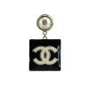 CHANEL Black Vintage Earrings