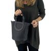 HERMÉS In The Loop Black Tote Bag