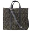 FENDI Monogram Shopper Bag