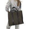FENDI Monogram Shopper Bag