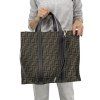 FENDI Monogram Shopper Bag