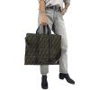 FENDI Monogram Shopper Bag